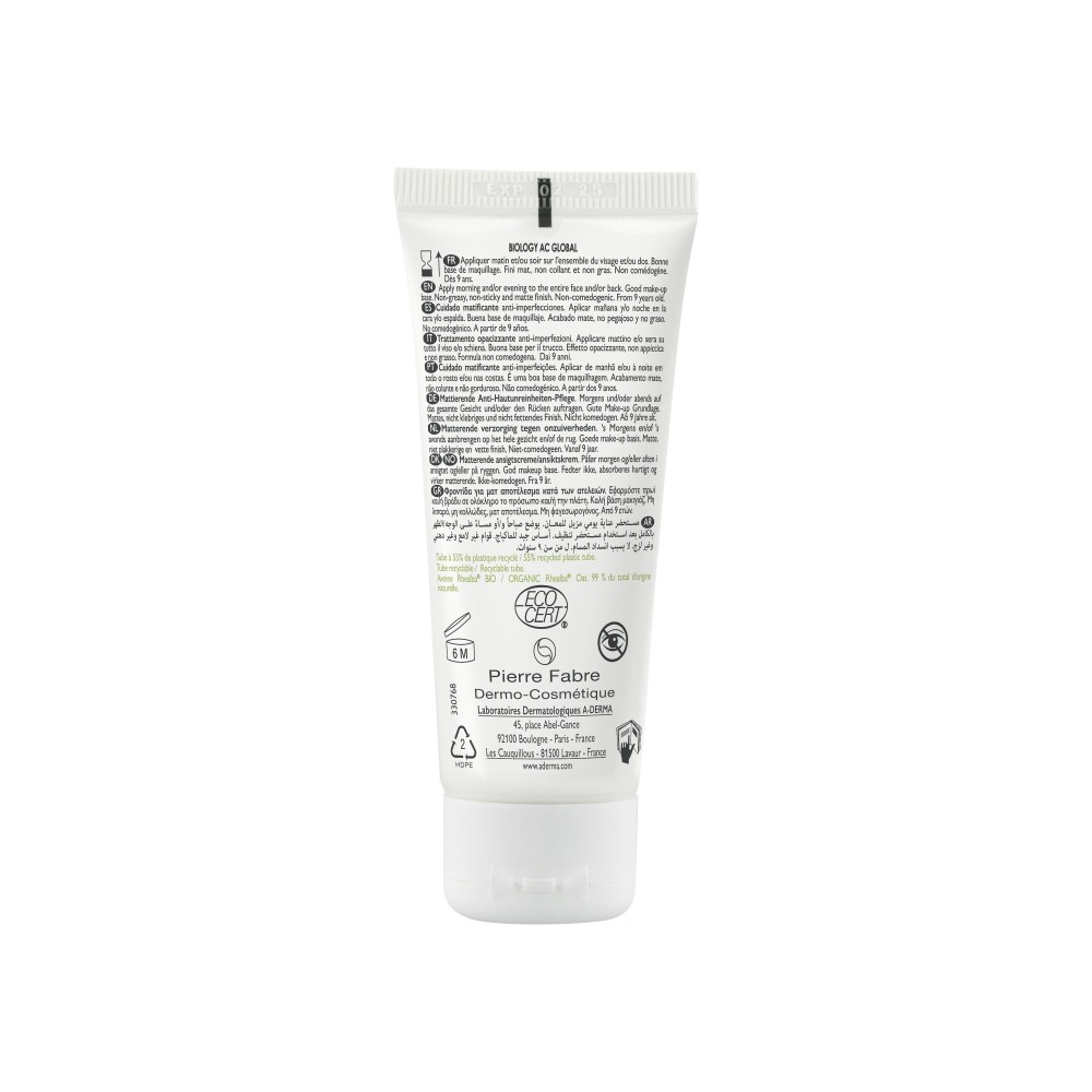 A-Derma Biology AC Global Tube de 40 ml