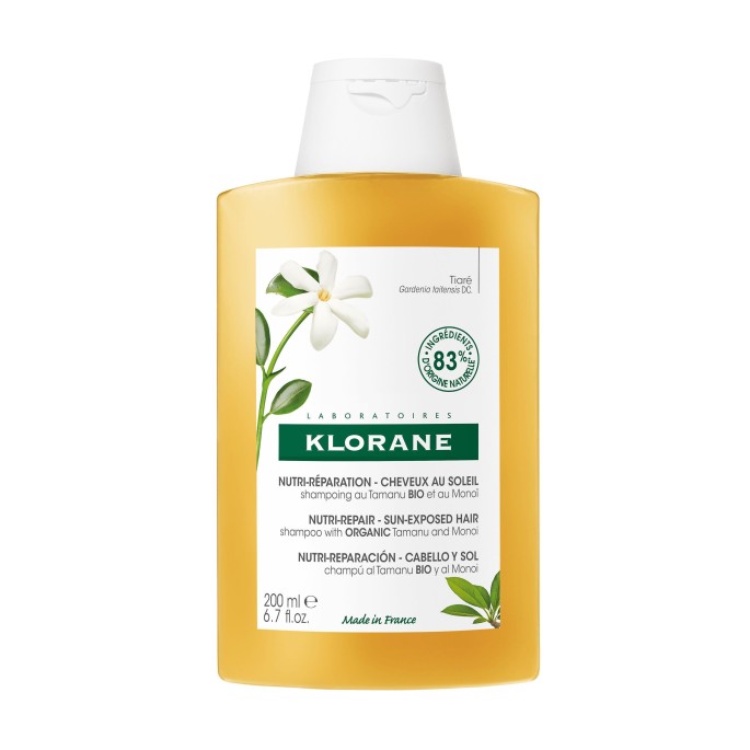 Klorane shampooing nutritif au tamanu 200 ml