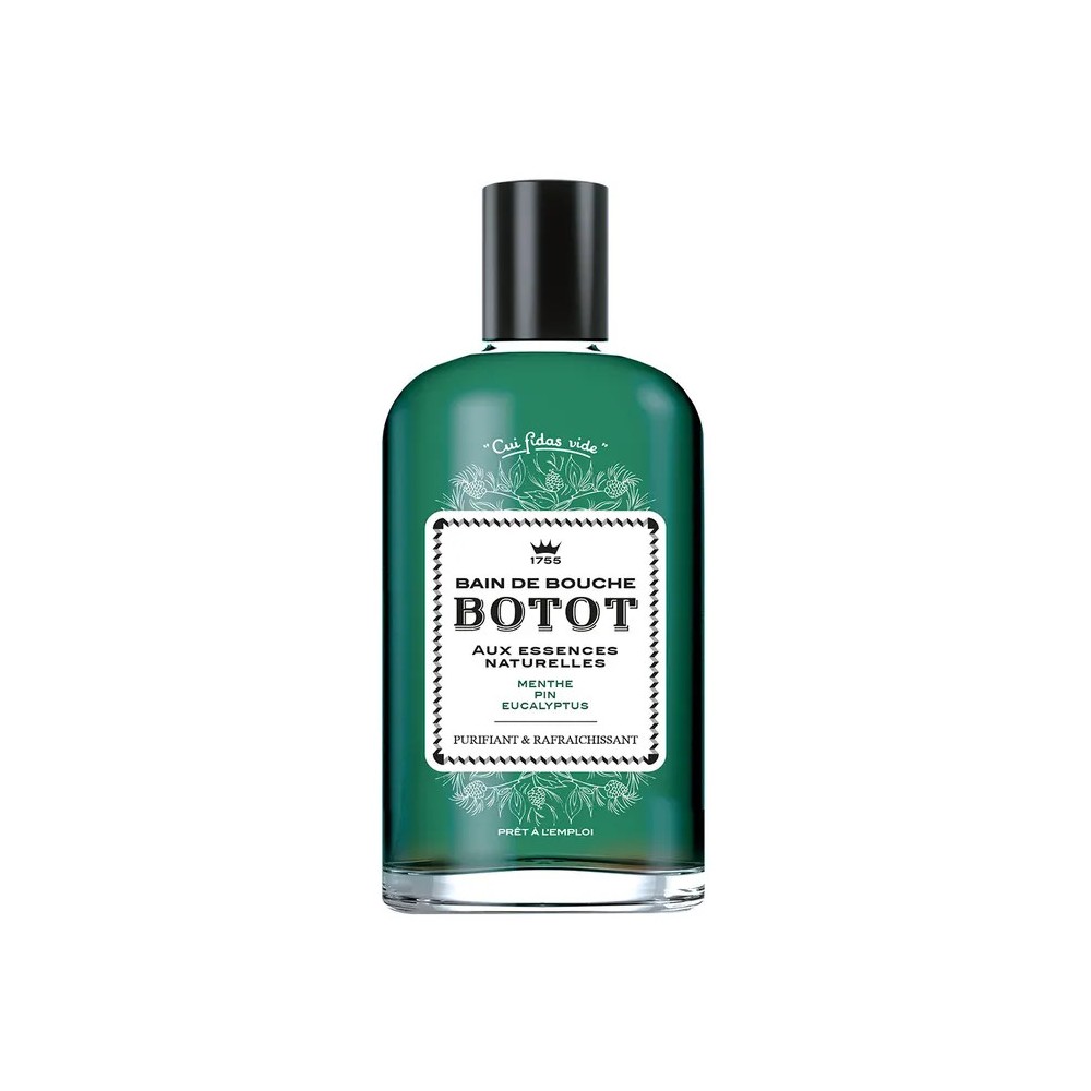 Botot Bain de Bouche 250 ml Vert Menthe Pin Euc