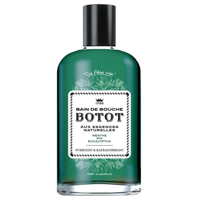 Botot Bain de Bouche 250 ml Vert Menthe Pin Euc