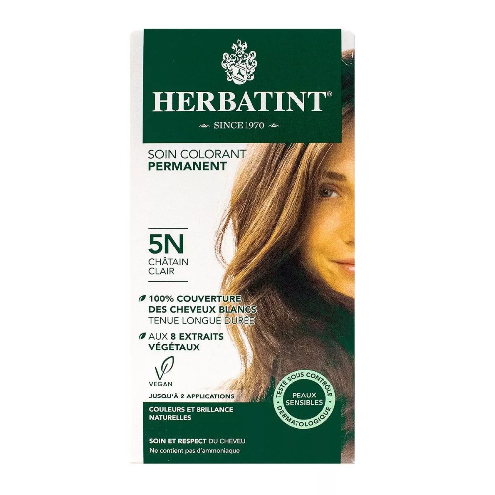 Herbatint coloration 5N châtain clair
