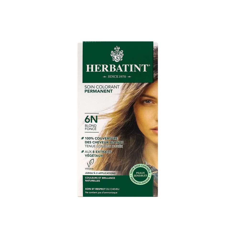 Herbatint teinture cheveux 6N blond foncé