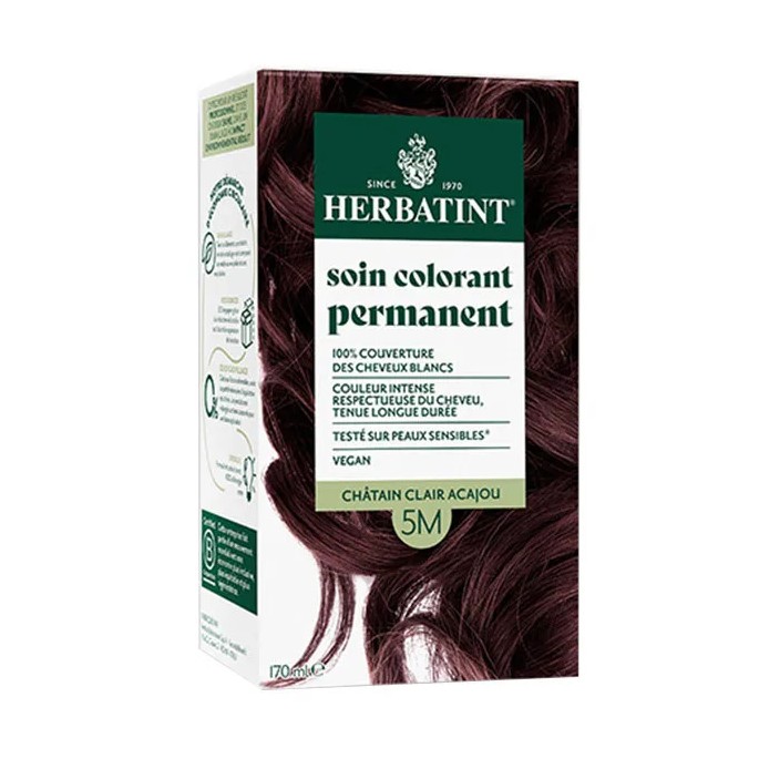Herbatint teinture cheveux 5M Châtain Clair Acajou