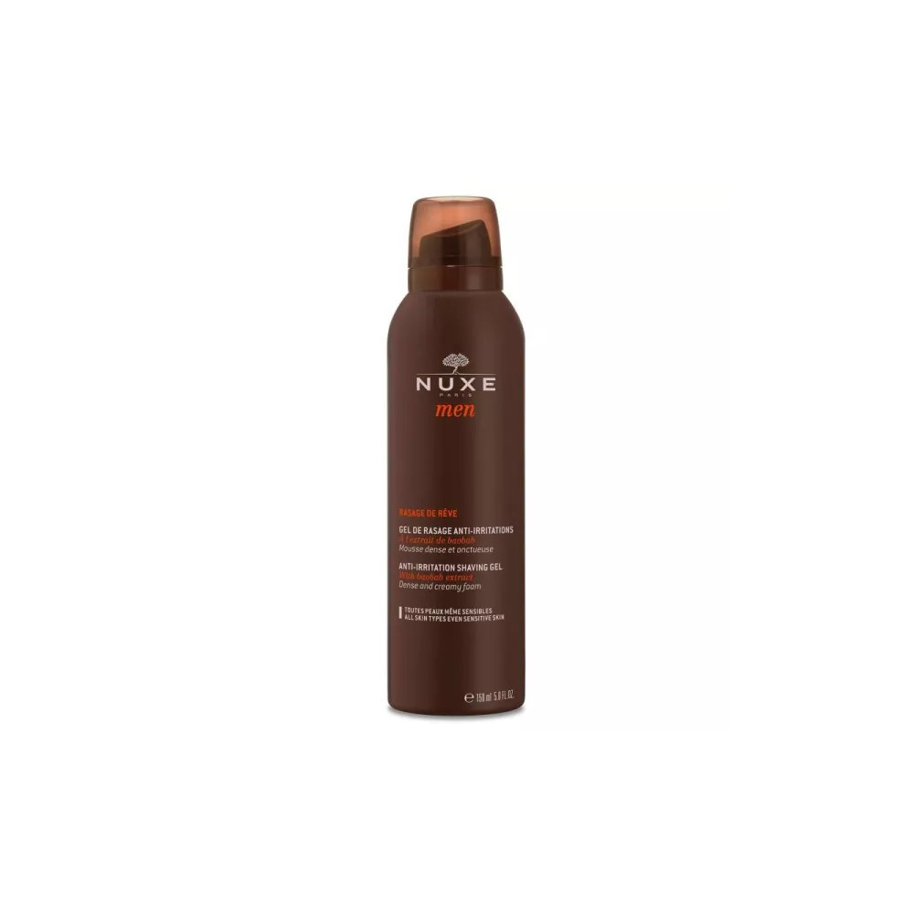 Nuxe gel mousse de rasage 150 ml