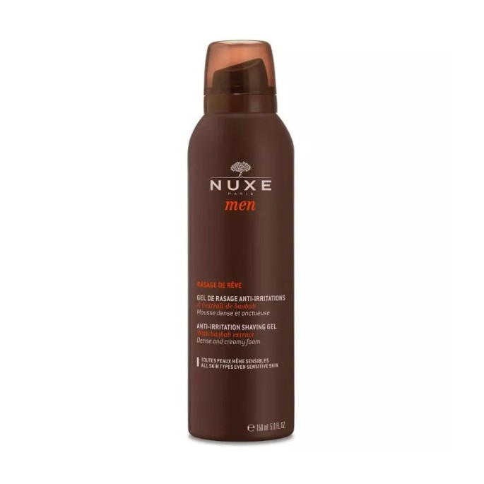 Nuxe gel mousse de rasage 150 ml