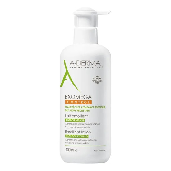A-Derma Exomega Control Lait Émollient 400 ml