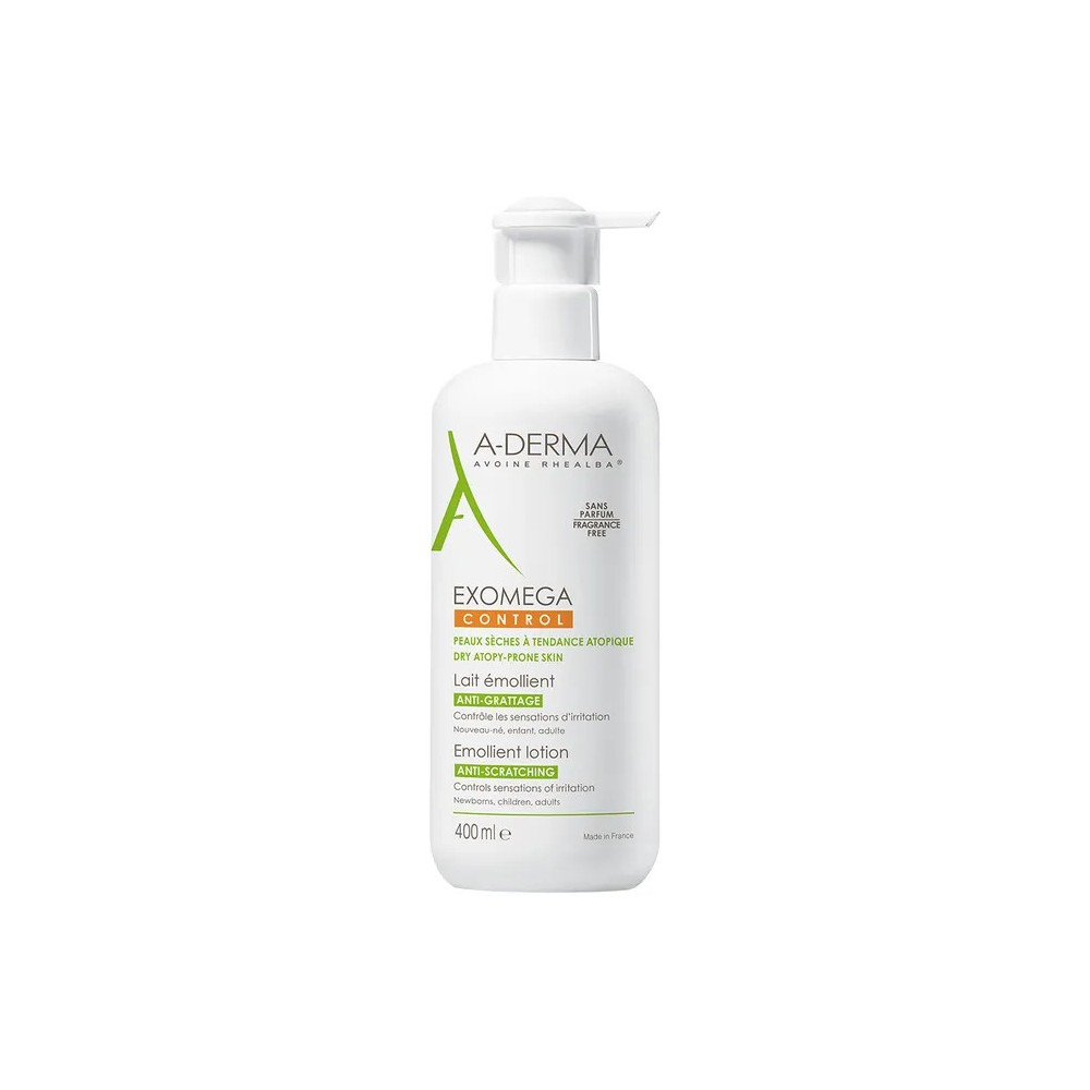 A-Derma Exomega Control Lait Émollient 400 ml