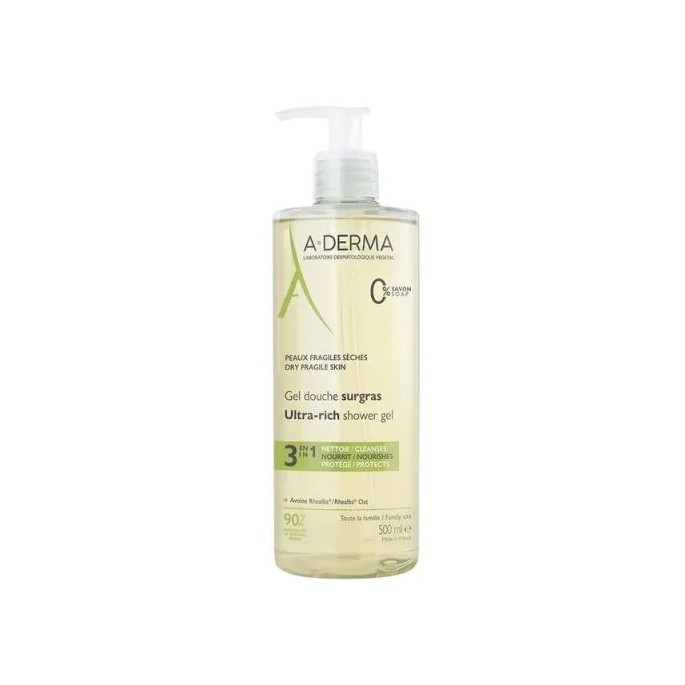 A-DERMA Gel Douche Surgras 500 ml