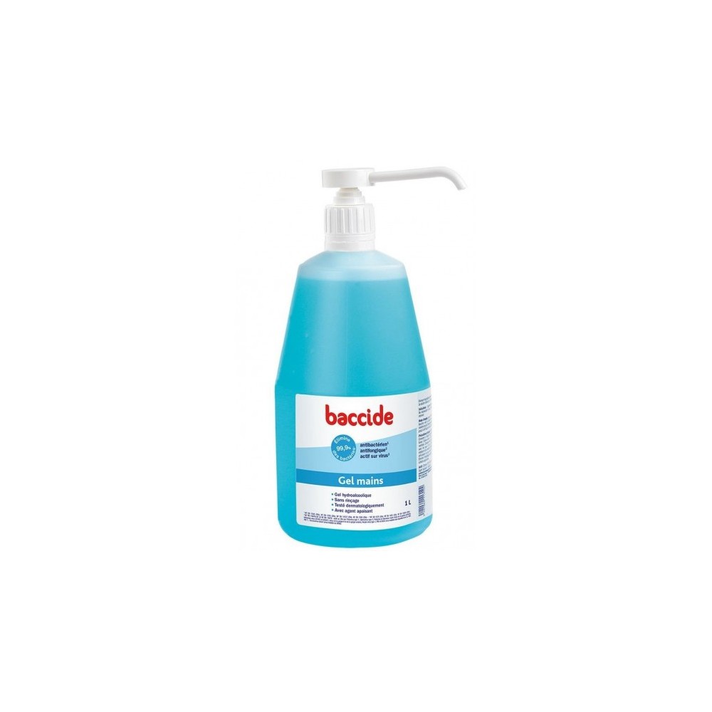 Baccide gel hydro-alcoolique 1 litre