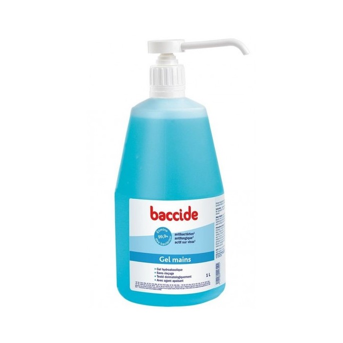 Baccide gel hydro-alcoolique 1 litre