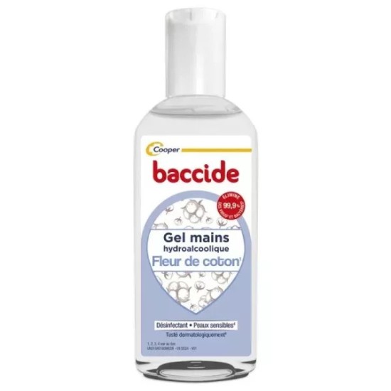 Baccide gel main coton 30 ml