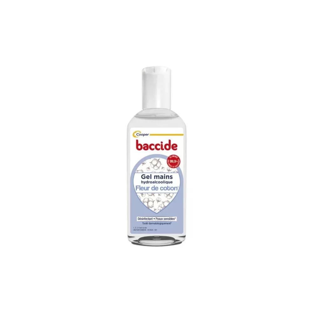 Baccide gel main coton 30 ml