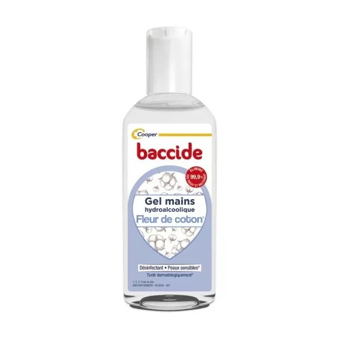 Baccide gel main coton 30 ml