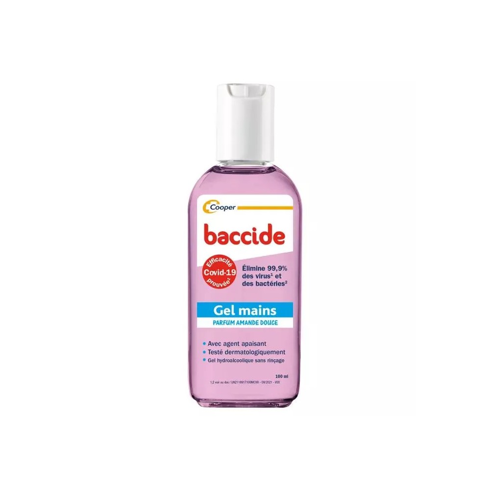 Baccide Gel Main Rose 100 ml