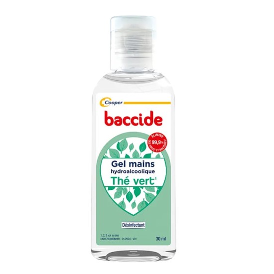 Baccide Gel Mains Vert 30 ml