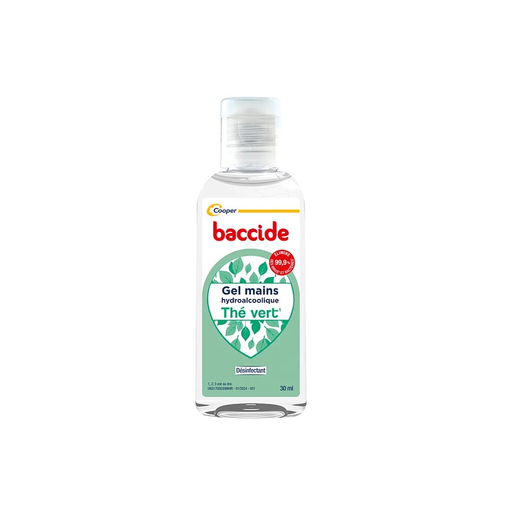 Baccide Gel Mains Vert 30 ml