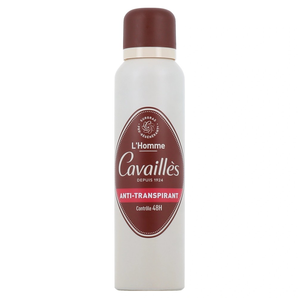 Roger Cavailès Déodorant Homme Anti-Transpirant Spray