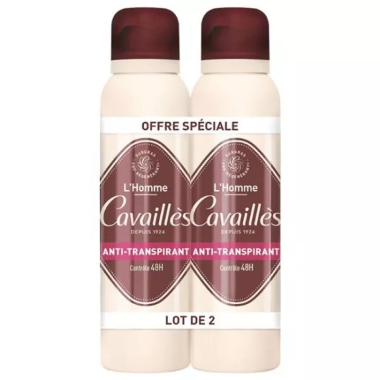Roger Cavailles Déodorant Homme Anti-Transpirant 48H