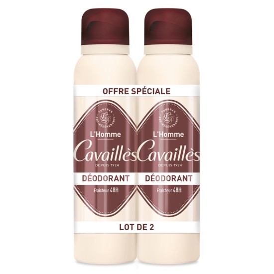 Roger Cavailes Déodorant Homme 48h Spray