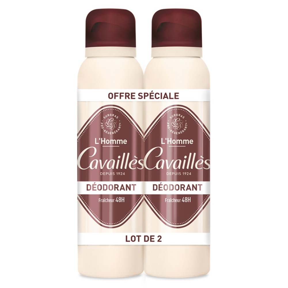 Roger Cavailes Déodorant Homme 48h Spray