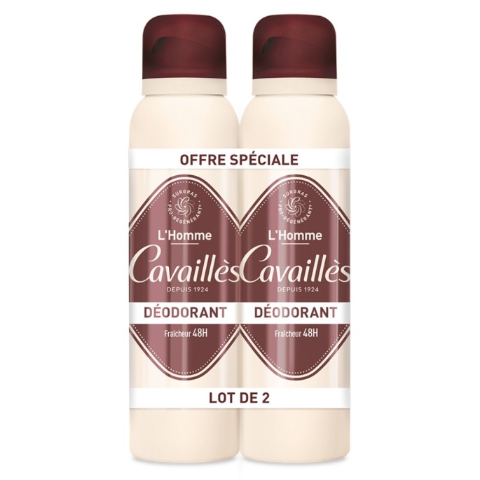 Roger Cavailes Déodorant Homme 48h Spray