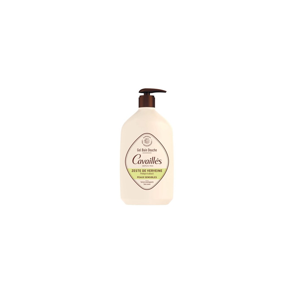 Roger Cavailes Gel Bain Douche Zeste de Verveine 1 L