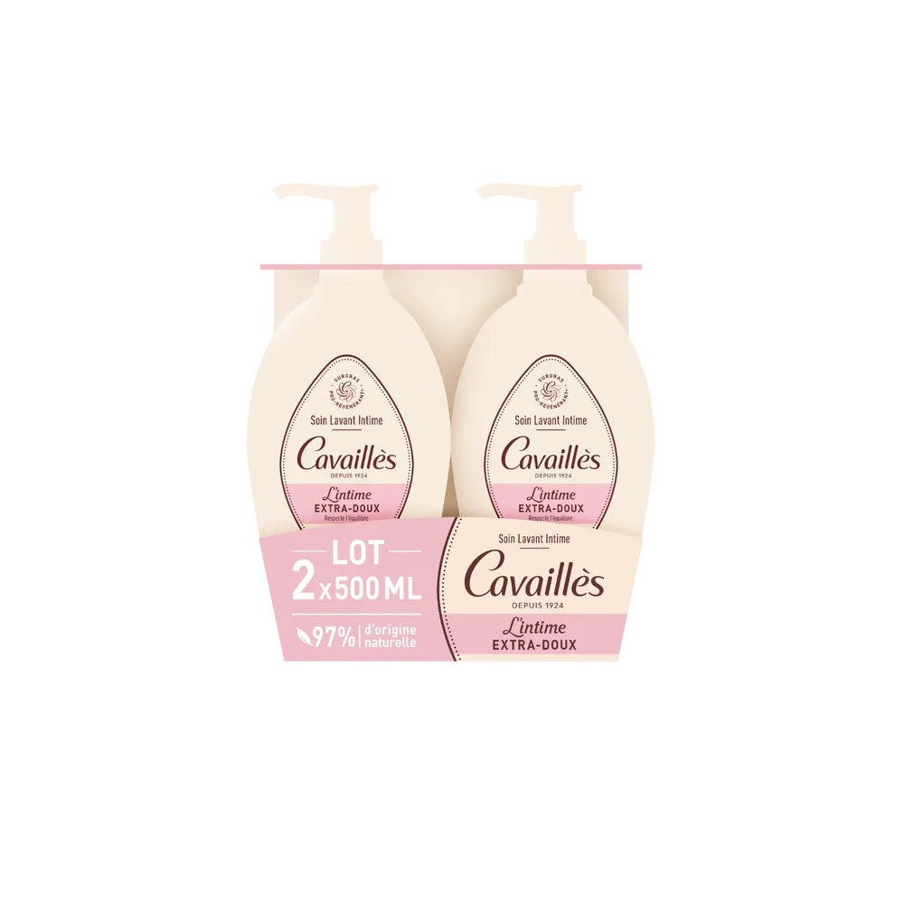 Roger Cavailles Intime Extra Doux 500 ml Duo
