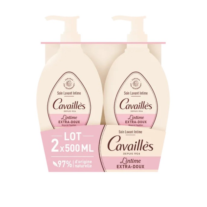 Roger Cavailles Intime Extra Doux 500 ml Duo