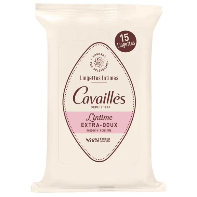 Roger Cavailles Lingettes intimes extra douces