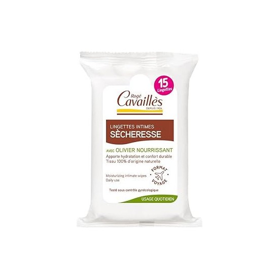 Roger Cavailles Lingettes Intimes Sécheresse
