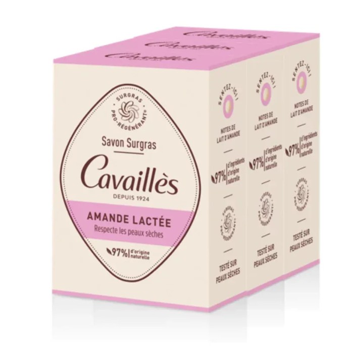 Roger Cavailles Savon Amande 3x200 g