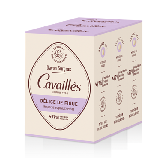 Roger Cavailles Savon Figue 3 x 200 g