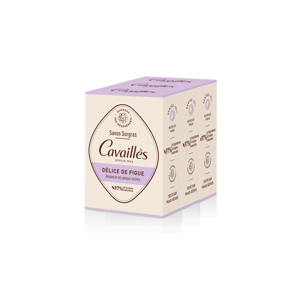 Roger Cavailles Savon Figue 3 x 200 g