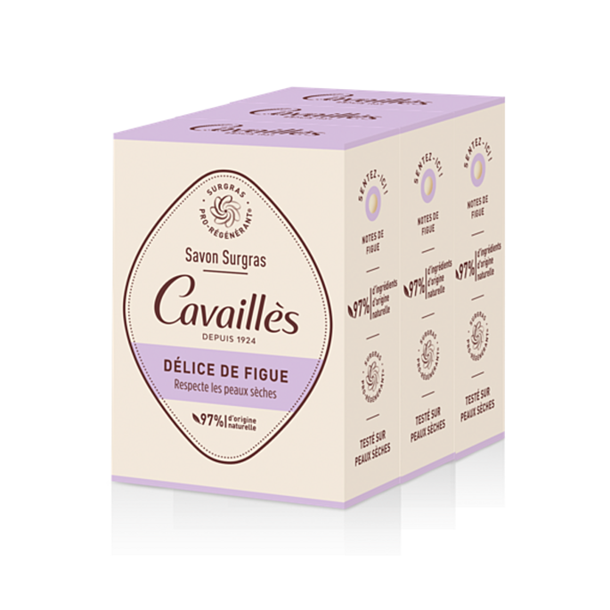 Roger Cavailles Savon Figue 3 x 200 g