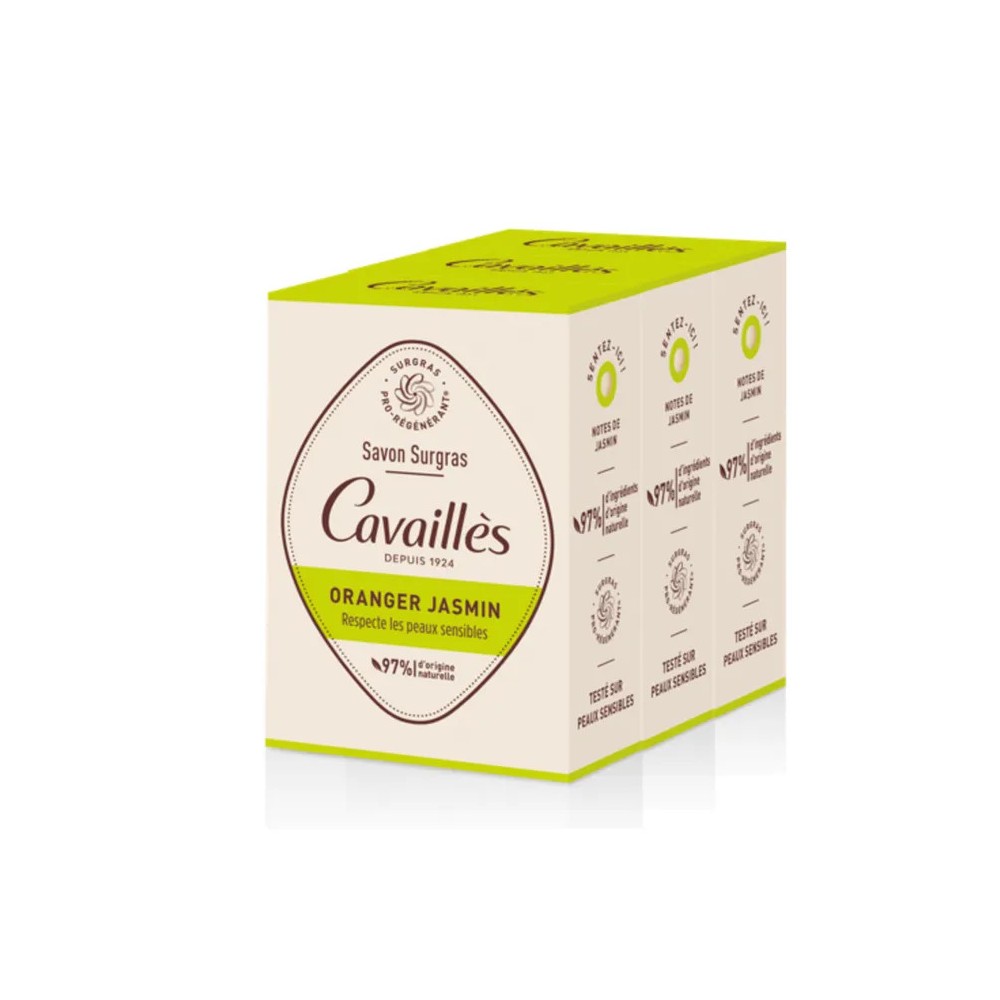Roger Cavailles Savon Jasmin 3 x 200 g