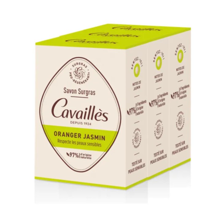 Roger Cavailles Savon Jasmin 3 x 200 g