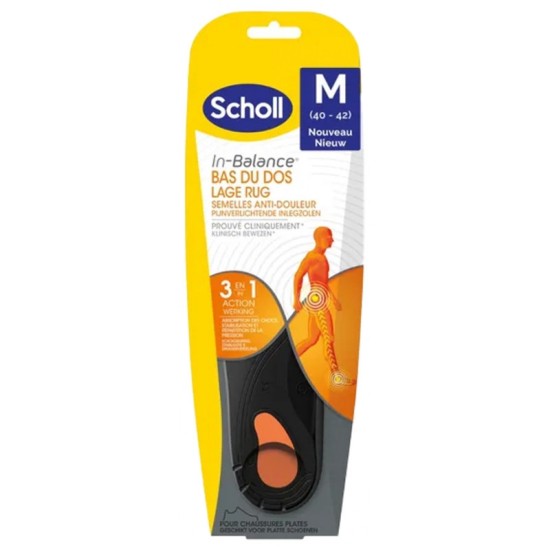 Scholl semelle bas du dos T2