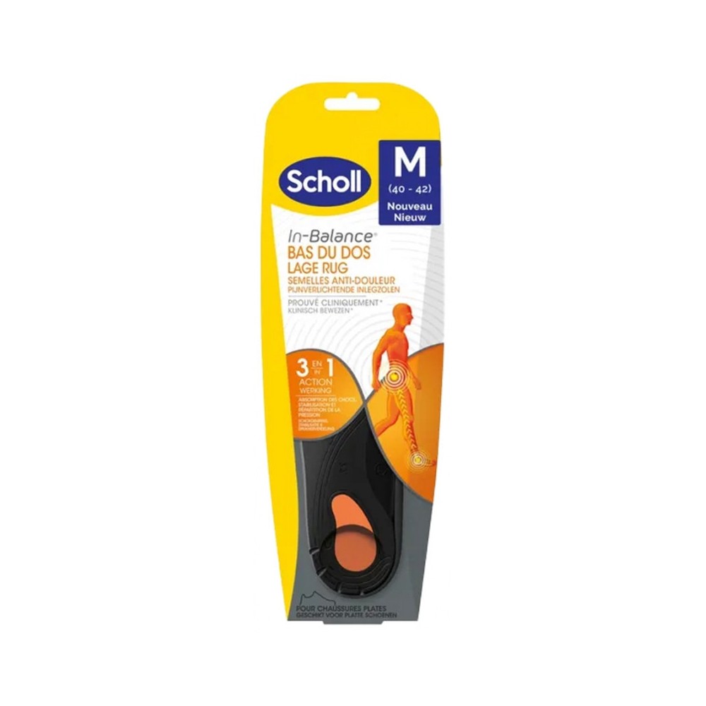 Scholl semelle bas du dos T2