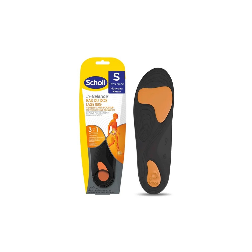 Scholl Semelle Bas du Dos T1