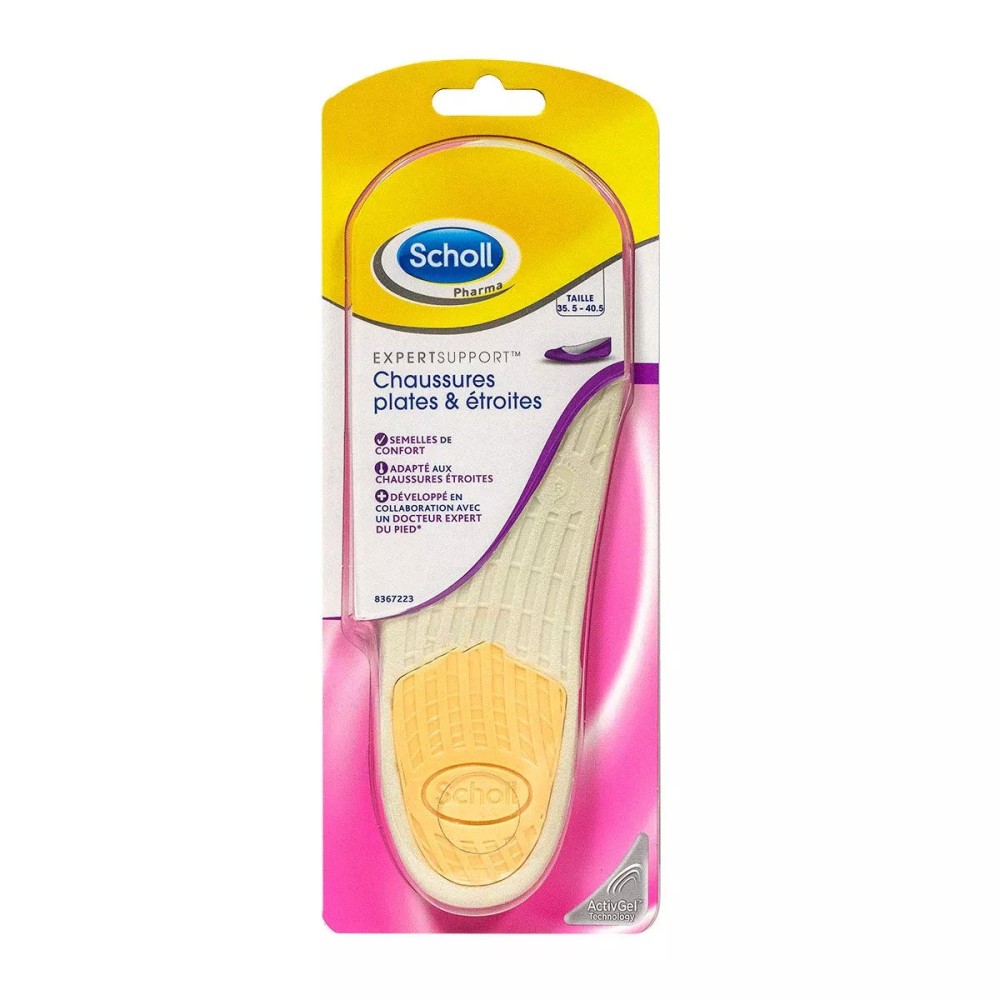 Scholl semelle chaussure plate