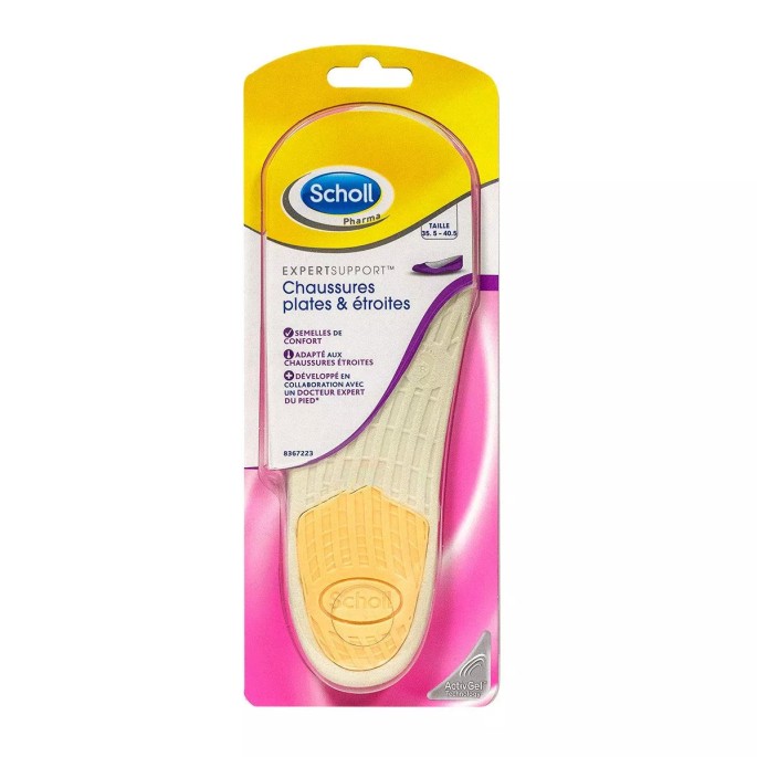 Scholl semelle chaussure plate