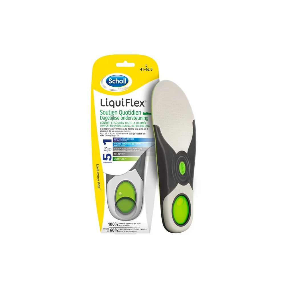 Scholl semelle Liquiflex quotidienne taille L