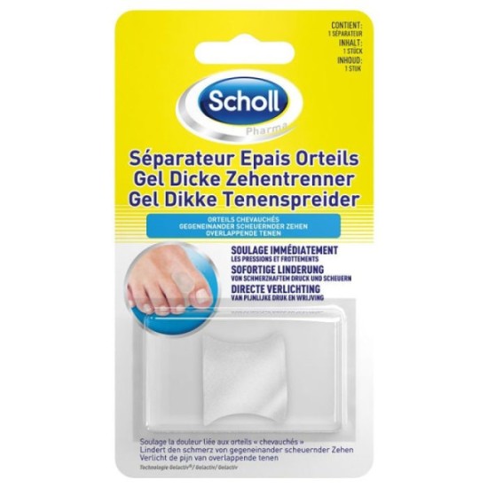 Scholl Séparateurs Orteils Epais
