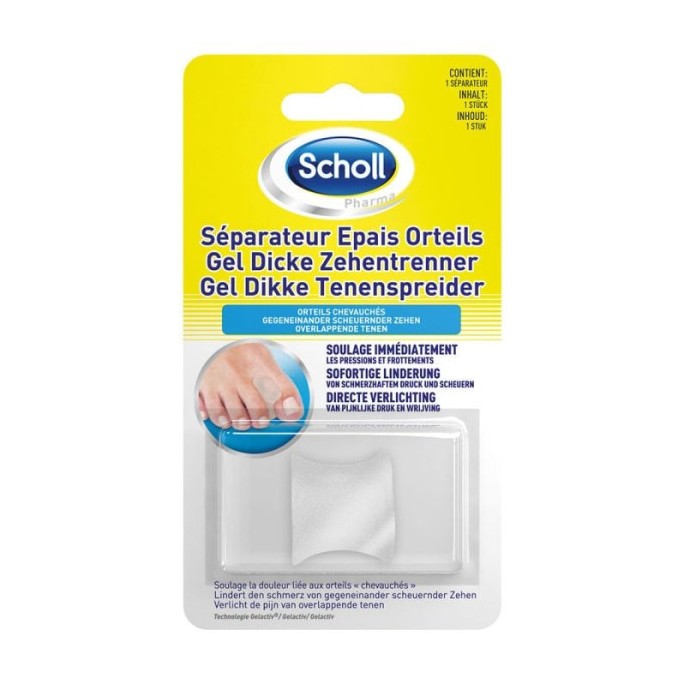 Scholl Séparateurs Orteils Epais