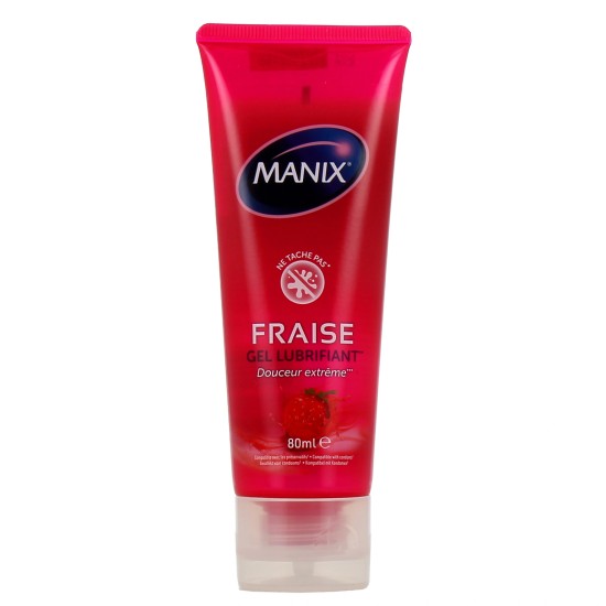 Manix gel fraise 80 ml