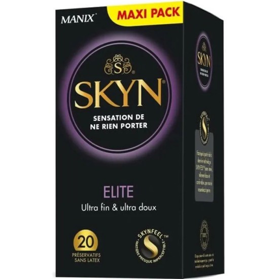 Manix Skyn Elite préservatifs - 20 unités
