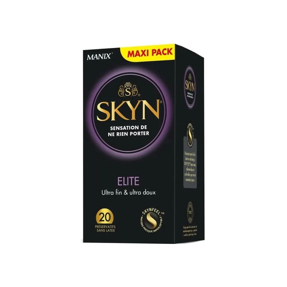 Manix Skyn Elite préservatifs - 20 unités