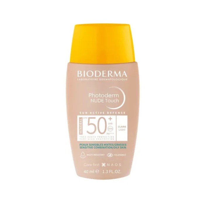 Bioderma Photoderm 50 Nude Touch Claire 40 ml