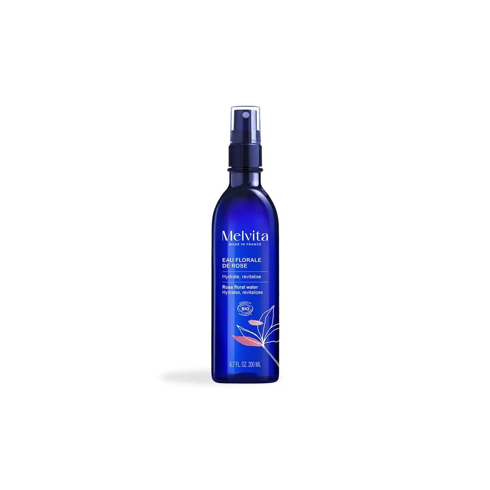 Melvita eau florale rose 200 ml