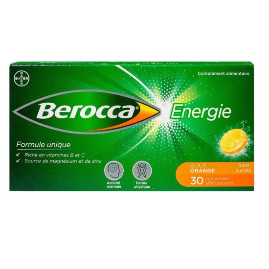 Berocca Energie Comprimés effervescents